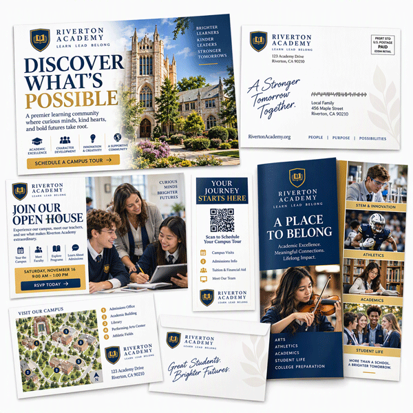 Direct mail for Education Sample